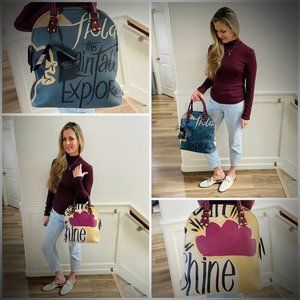 Burberry Bloomsbury Book Cover bag